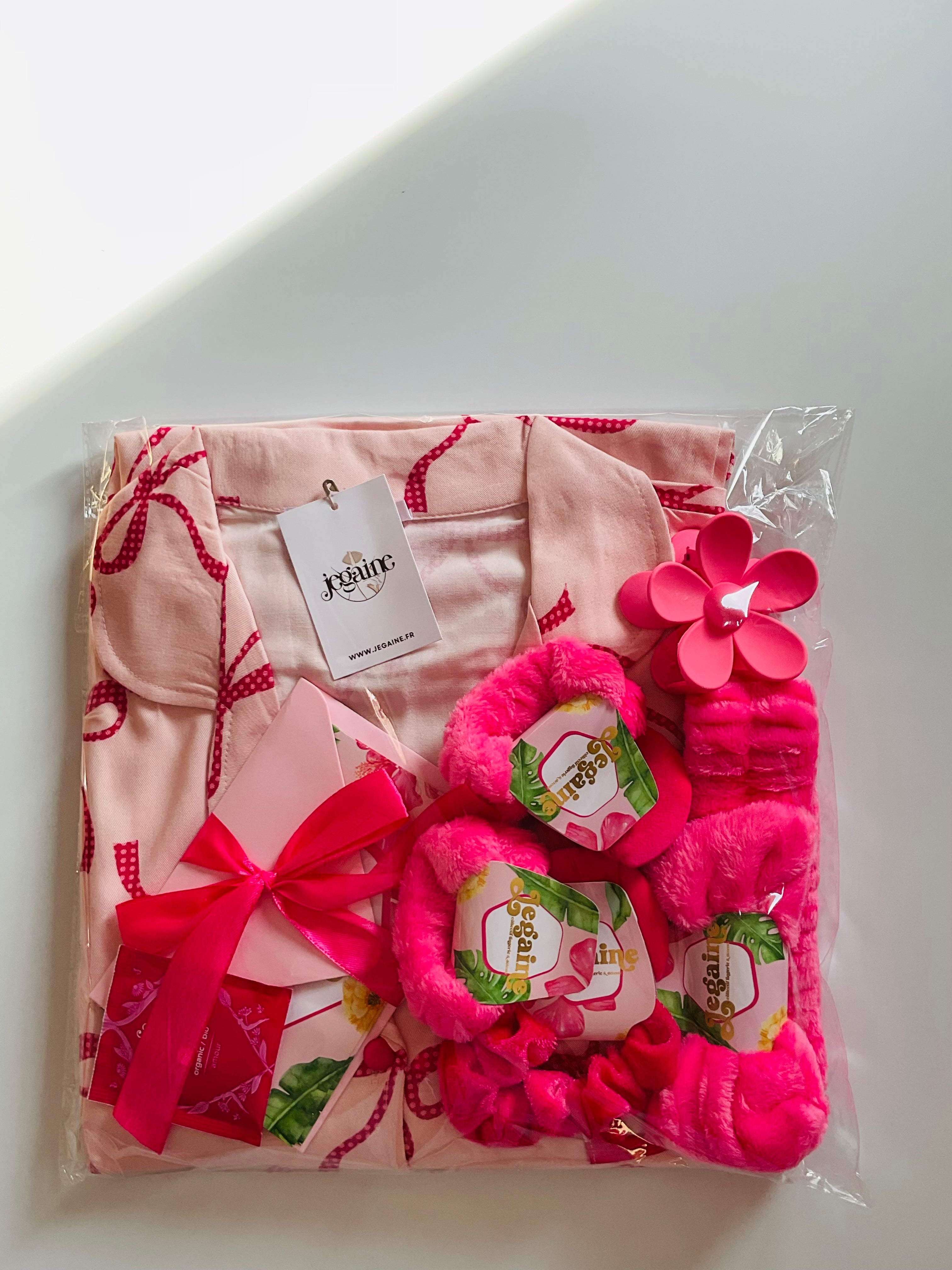Coffret pyjama à manches courtes m