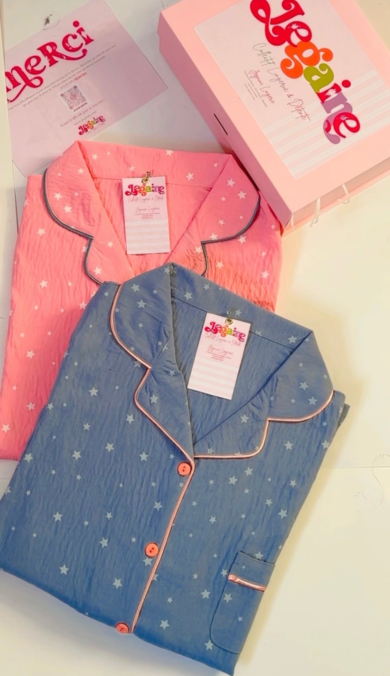 Ensemble Pyjama – Coton & Microfibre