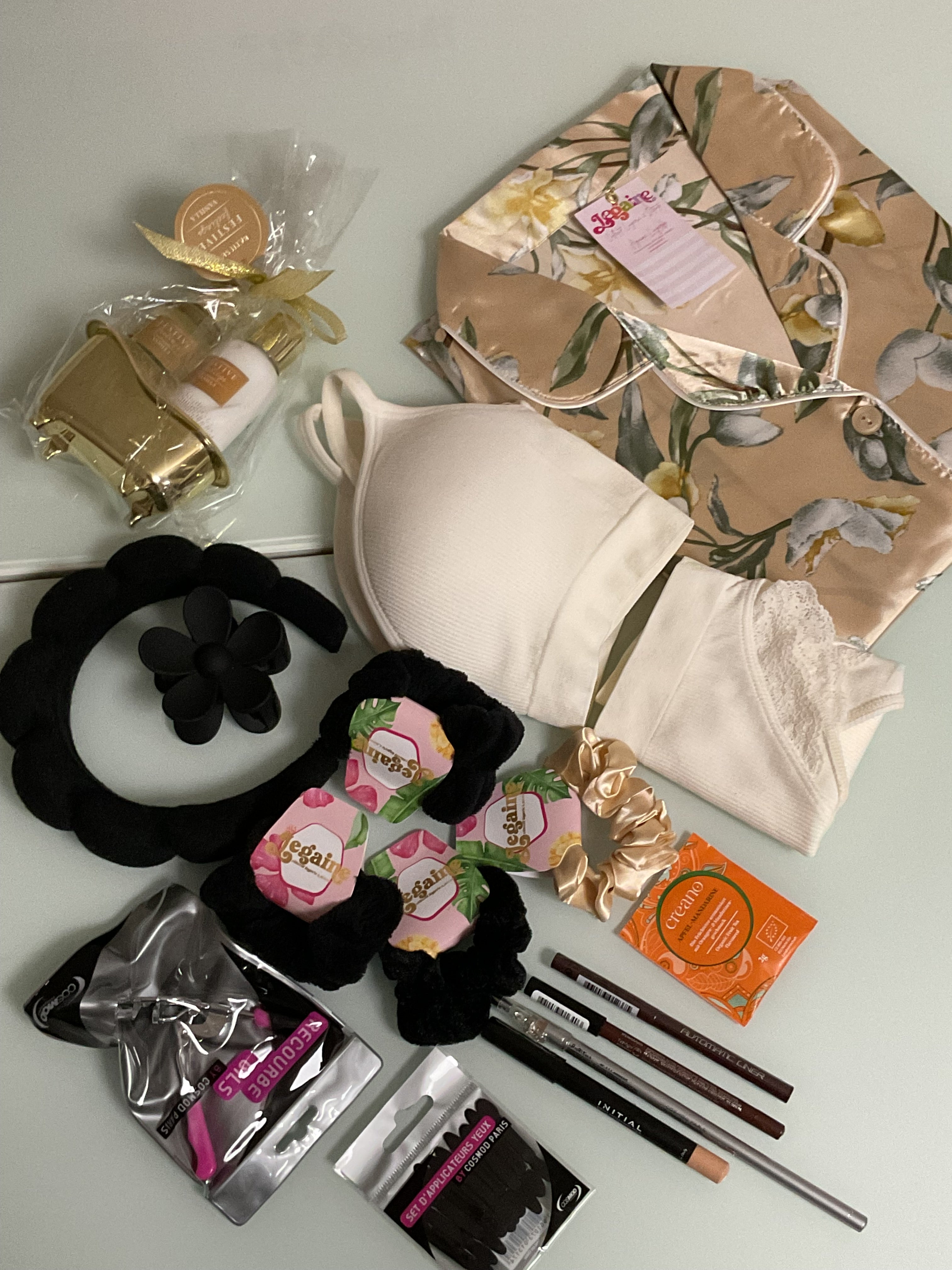 Coffret Pyjama & Beauté – Douce Nuit Florale