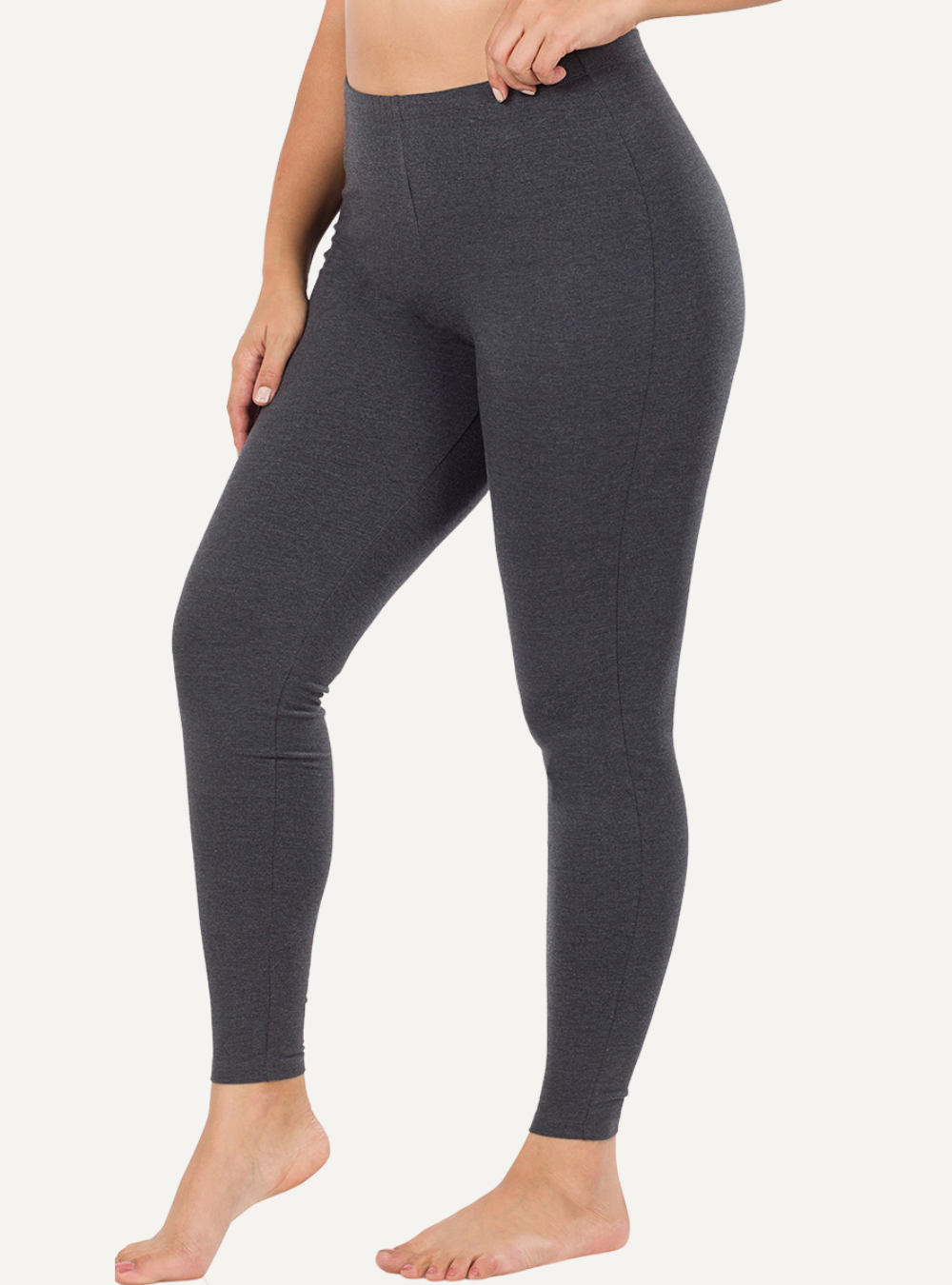Legging Doux et Confortable – Taille Haute, Idéal pour Yoga et Activités Quotidiennes