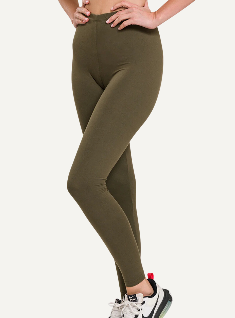 Legging Doux et Confortable – Taille Haute, Idéal pour Yoga et Activités Quotidiennes